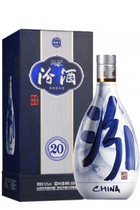 Fenjiu Qinghua 20yo 53% 500ml 汾酒青花瓷20年
