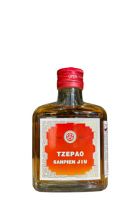 Chinese Baijiu: TZEPAO Sanpien Jiu 35% 125ml - 至宝三鞭补酒