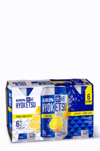 Kirin Hyoketsu Lemon Vodka Soda 6% 330ml 6cans
