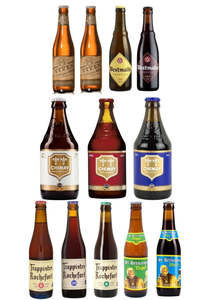 Beers Rtds: Belgium Beers 330ml Mix 12 Pack
