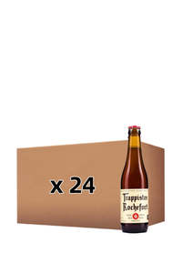 Beers Rtds: Rochefort Trappistes 6 7.5%Beer 330ml - Belgium Beer 24 Pack