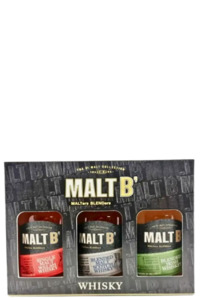 Gift Pack: Malt B Whiskey Collection 3*200ml  1 Set