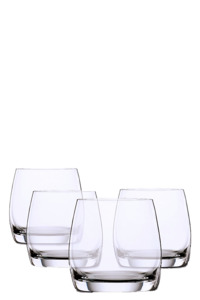 Glassware: Spiegelau Whiskey Tumbler Glasses Set of 4
