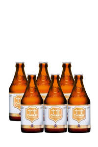 Belgium Beer: Chimay Triple 8% 330ml  - Belgium Beer 6 Pack