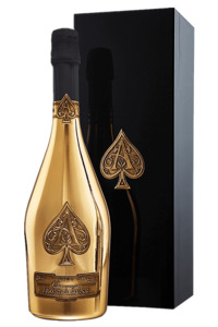 Premium Selection: Armand De Brignac Brut  Champagne 750 ml- Ace of Spades Wooden Gift Box
