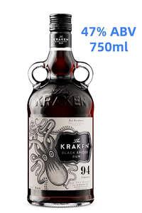 Kraken Spiced Rum 94 Proof 47% 750ml