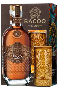 Rums: Bacoo 11Yo Rum+ Tiki Mug 700ml