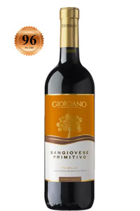 Wine: Giordano Sangiovese Primitivo Puglia IGT 2023 750ml - Italy