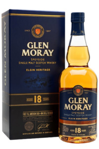 Glen Moray 18YO Speyside Single Malt 700ml