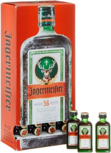 Jagermeiseter Miniature 20ml 60 Pack  - Dispenser Party Pack