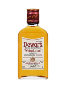 Dewars Whisky White Label 200ml - Small Bottle