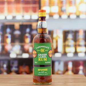 Rum: Spanish 'Cadenhead' Green Label Rum 17 years old 46%