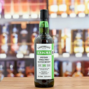 Cadenhead's Enigma 'Speyside Single Malt' 16 years old 53.6%