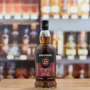 Limited Edition Rare Whisky Gift Ideas: Springbank 'Cask Strength 2025 Release' 12 years old 55.9%