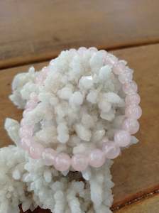 Jewellery: Rose Quartz 6mm Bracelet