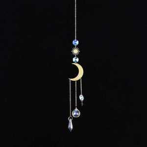 Prism Sun Catchers: Metal Moon Prism SALE