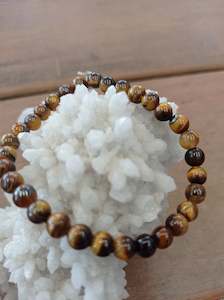 Jewellery: Tigers Eye 6mm Bracelet