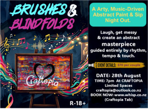 Workshops Events: Brushes & Blindfolds Night Out