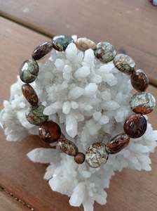 Jewellery: Picasso Jasper Donut Bracelet