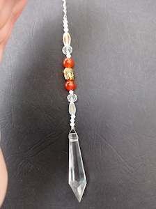 Prism Sun Catchers: Sun Catcher- Buddha head- Point