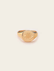 Starkeeper Bright Star Signet Ring