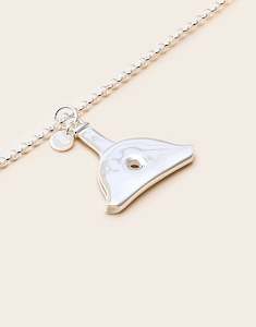 Whistle Collection: High Country Large Shepherd Whistle Necklace - 3.4mm Rolo chain