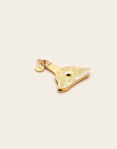 Good As Gold: Heritage Floral Whistle Pendant Gold