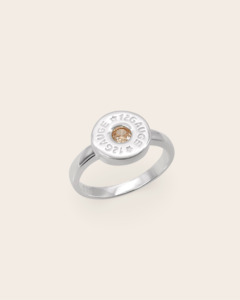 Rings All: Heritage 12 Gauge Ring Champagne