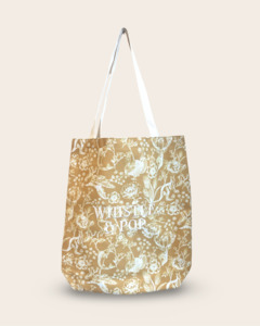Within the Valley Floral tote bag