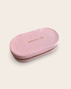 Products: Trailblazer leather Jewellery case Medium - Pink