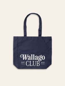 Wallago Club canvas Tote Bag