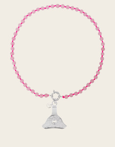 Cowgirl Pop Bella Brass Floral Whistle Necklace