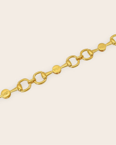 Bit of Elegance Chunky Necklace Gold Plated