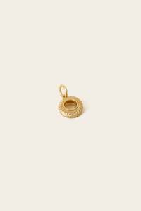 Good As Gold: Heritage tyre Charm Gold Plated