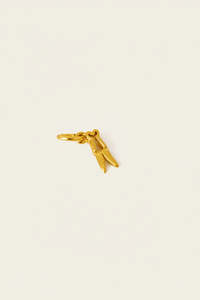 Heritage Wool Shears Charm Gold Plated