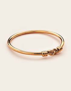 Trailblazer Elegant Eight Bangle Gold Plated