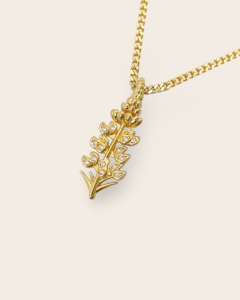 Necklace: Starkeeper Lupin Necklace Gold Plated