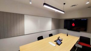 Edge2 Black Frame Magnetic Glass Whiteboards - Multiple sizes - Whiteboards NZ