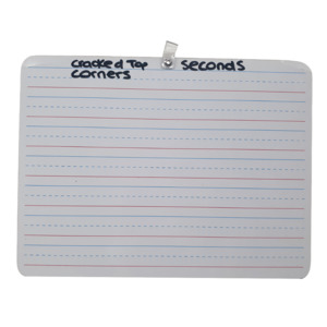 Acrylic Double-sided A4 Whiteboard - SECONDS - Whiteboards NZ