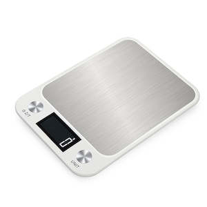 Scales: Kitchen Digital Scale White 5kg Capacity