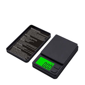 Mini Digital Jewellery Scale Black: Accurate to 0.1g, 1KG Capacity