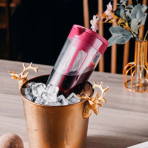 Cold Brew: Cold Brew Coffee Maker with Fine Mesh Filter Red 1100ML