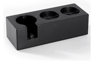 Tamper Station: Coffee Tamper and Distributor Set Espresso Tamper Station Black 58mm