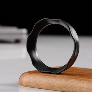 Dosing Funnel: Static-Free ABS Material Dosing Ring Black 51MM