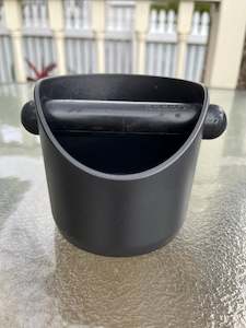 Black Coffee Knock Box for Barista Coffee Grind
