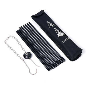 Camping Gear: 80CM Camping Tripod Aluminium Black