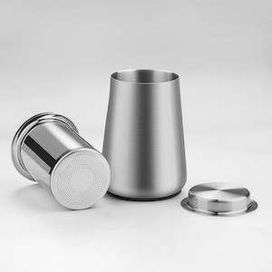 Coffee Dripper: Coffee Powder Filter Cup Stainless Steel Coffee Sifter