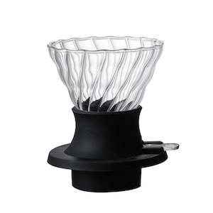 Coffee Dripper: Small Immersion Switch Dripper V60 Glass Coffee Maker – 2 Cups