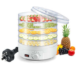 Food Dehydrators: Electric Food Dehydrator – Fruit & Vegetable Dryer White