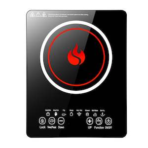 Cooktops: Portable Induction Cooktop Black 2200W